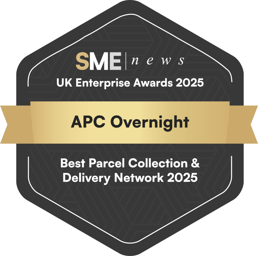SME News UK Enterprise Awards 2025 — APC Overnight, Best Parcel Collection & Delivery Network 2025